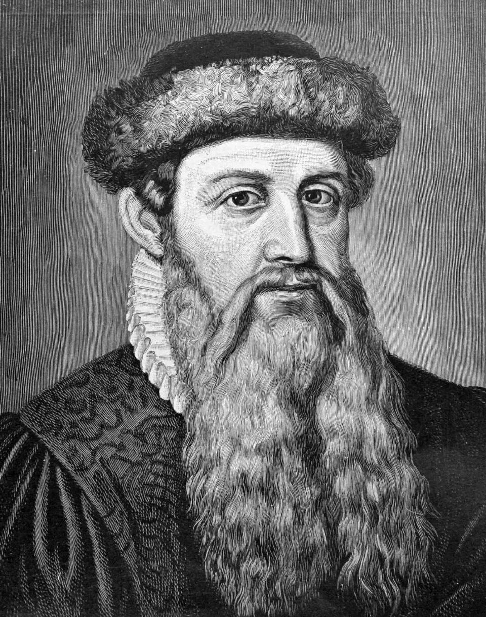 Johannes Gutenberg fotoğrafı