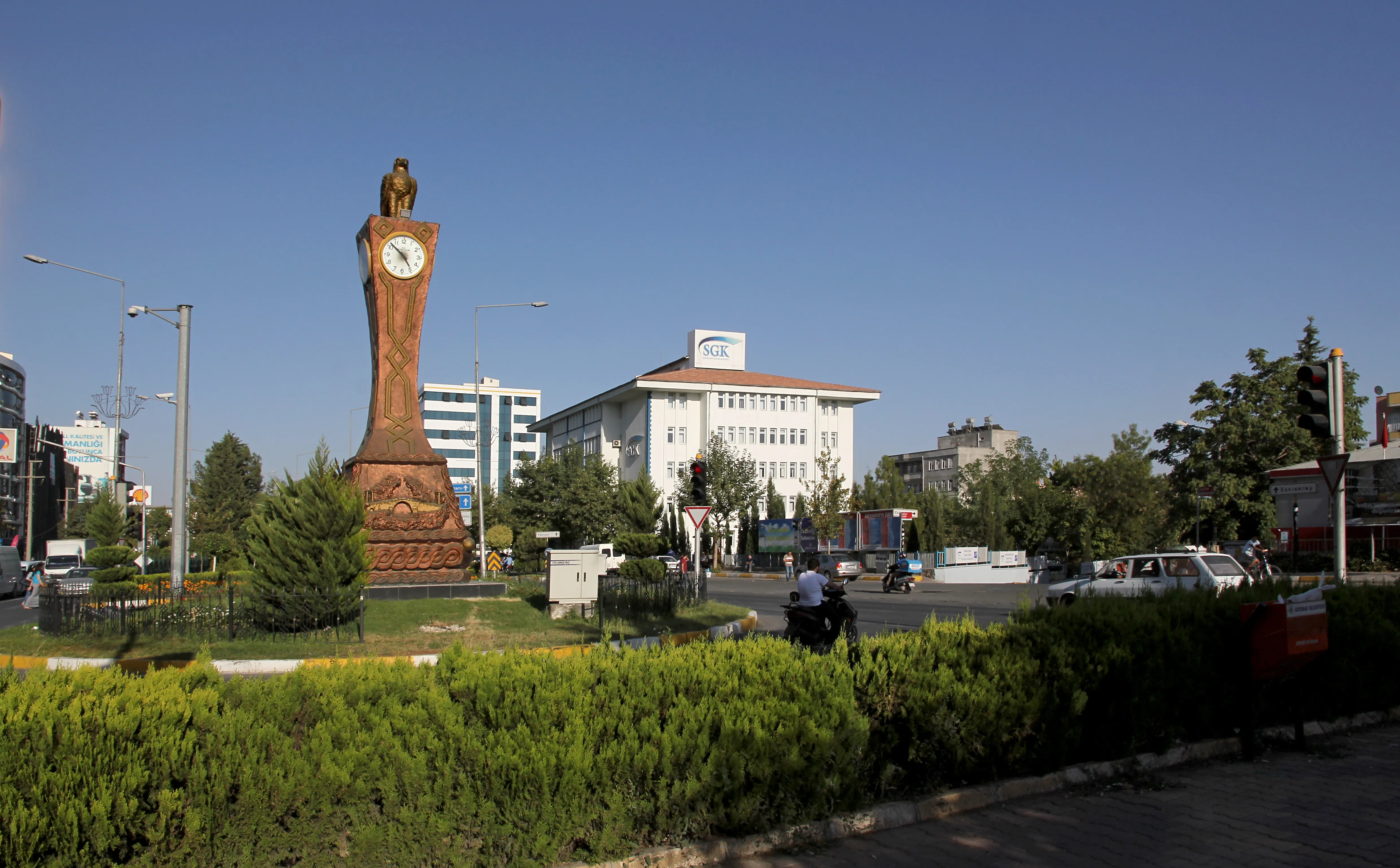 Adıyaman merkezdeki saat kulesi