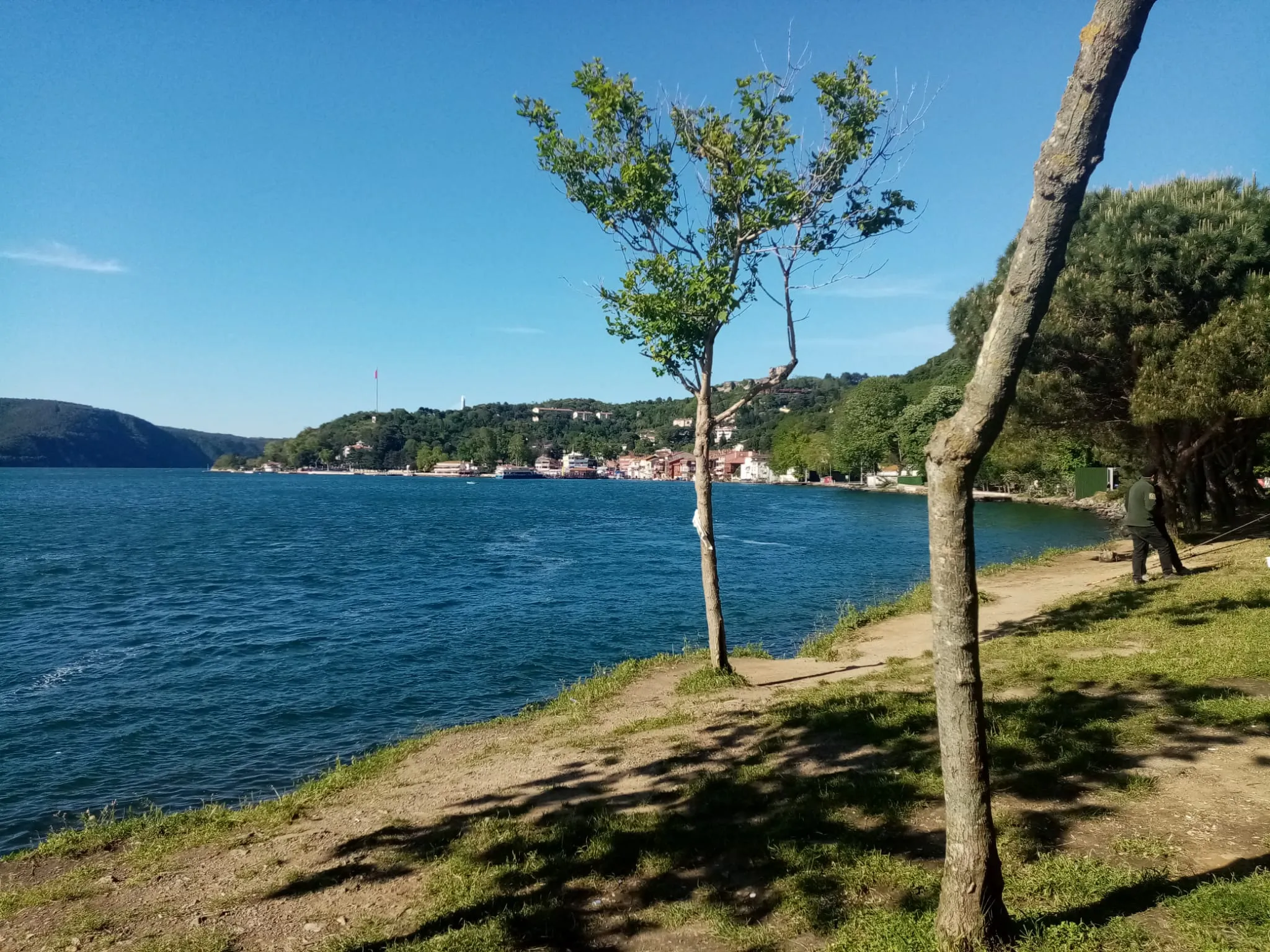 Mahallenin sahilden görünüşü, Mayıs 2024