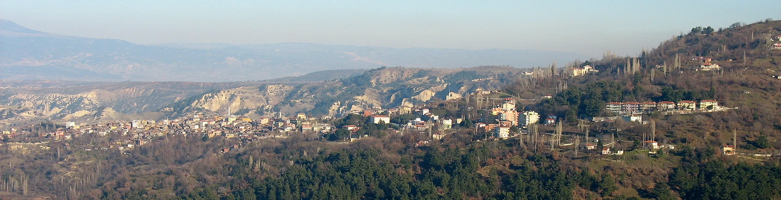 İlçenin panoromik bir görüntüsü