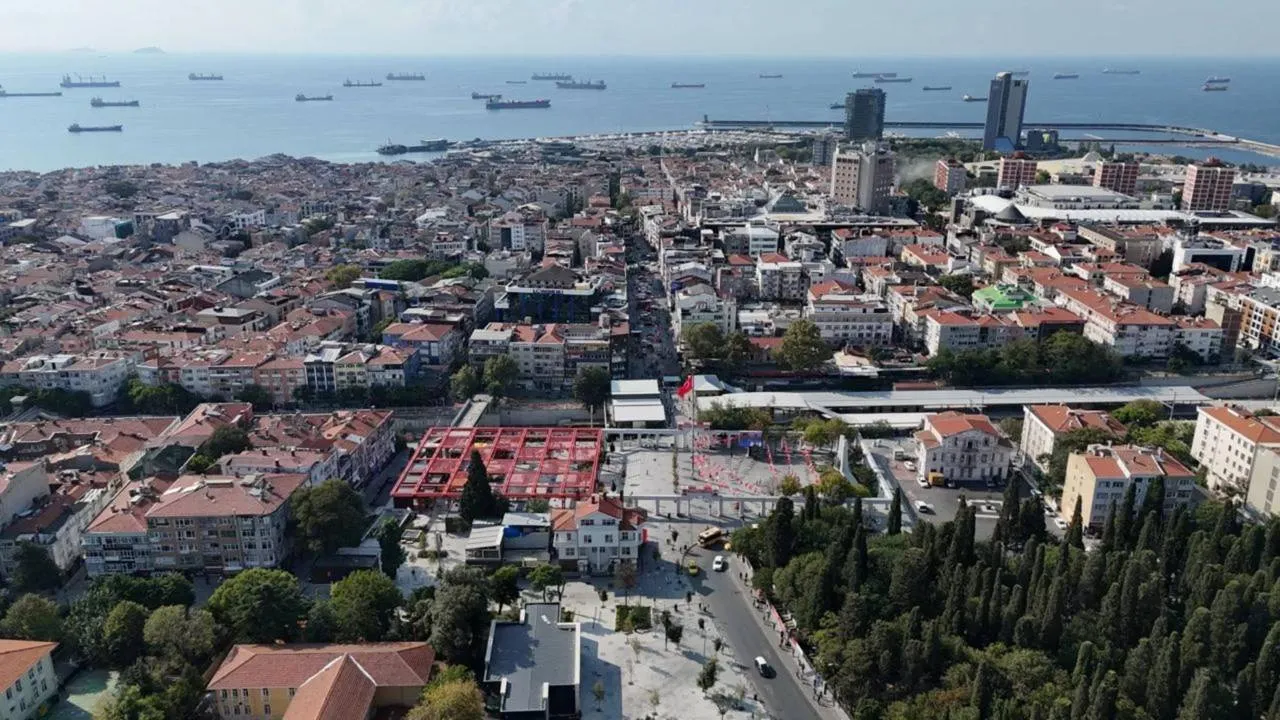 Bakırköy merkeze kuşbakışı (2025)