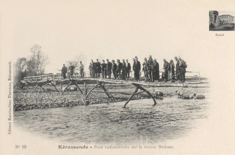 Batlama Deresi, 1900