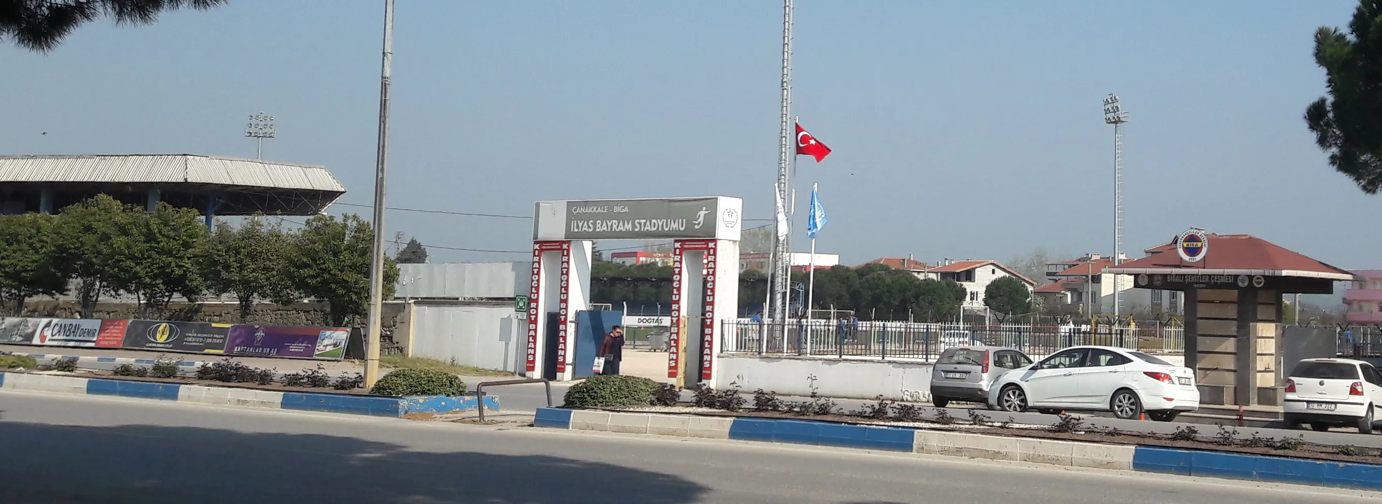 Biga'daki İlyas Bayram Stadyumu