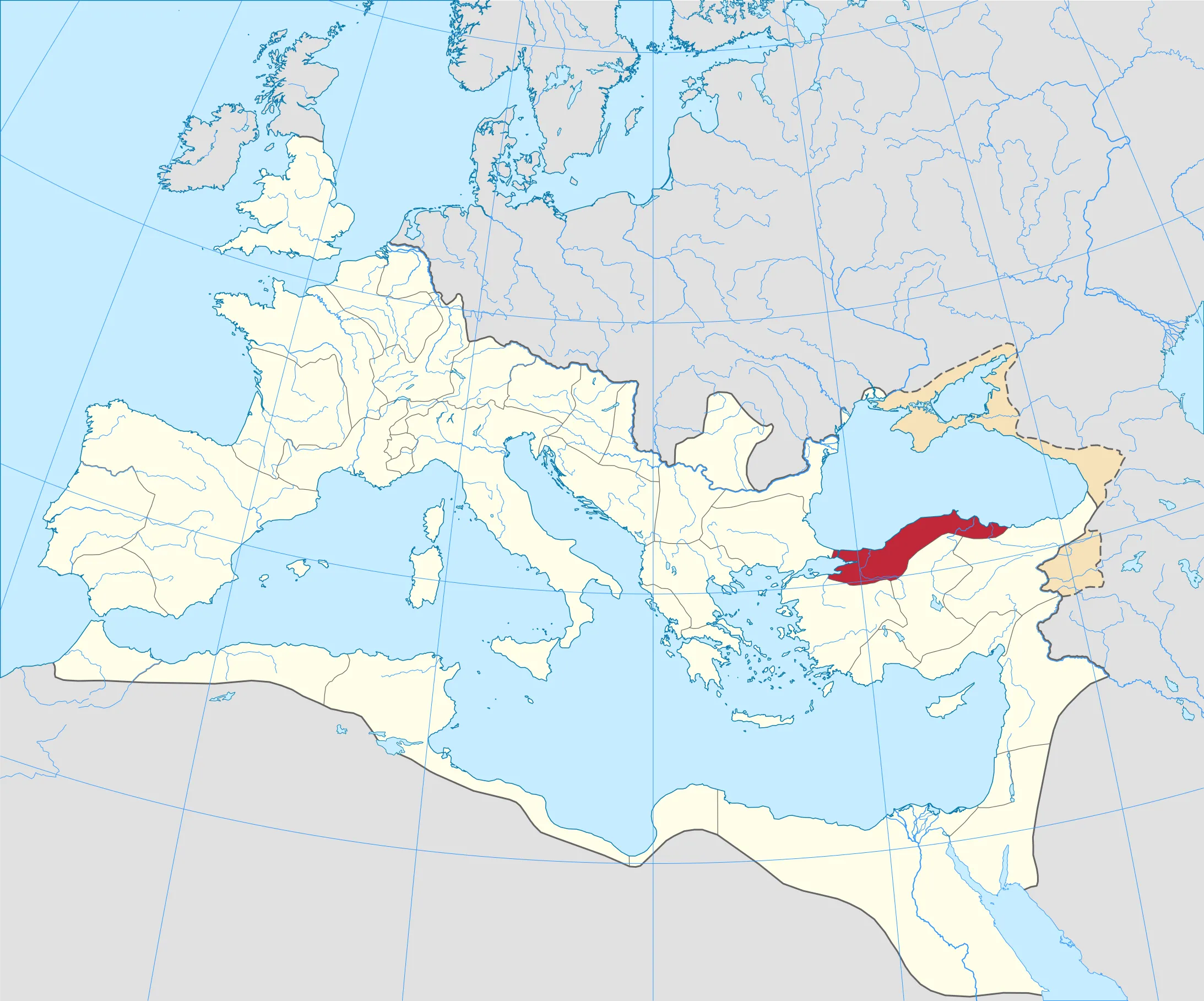 Roma İmparatorluğu'nun Bithynia eyaleti, M.S. 125