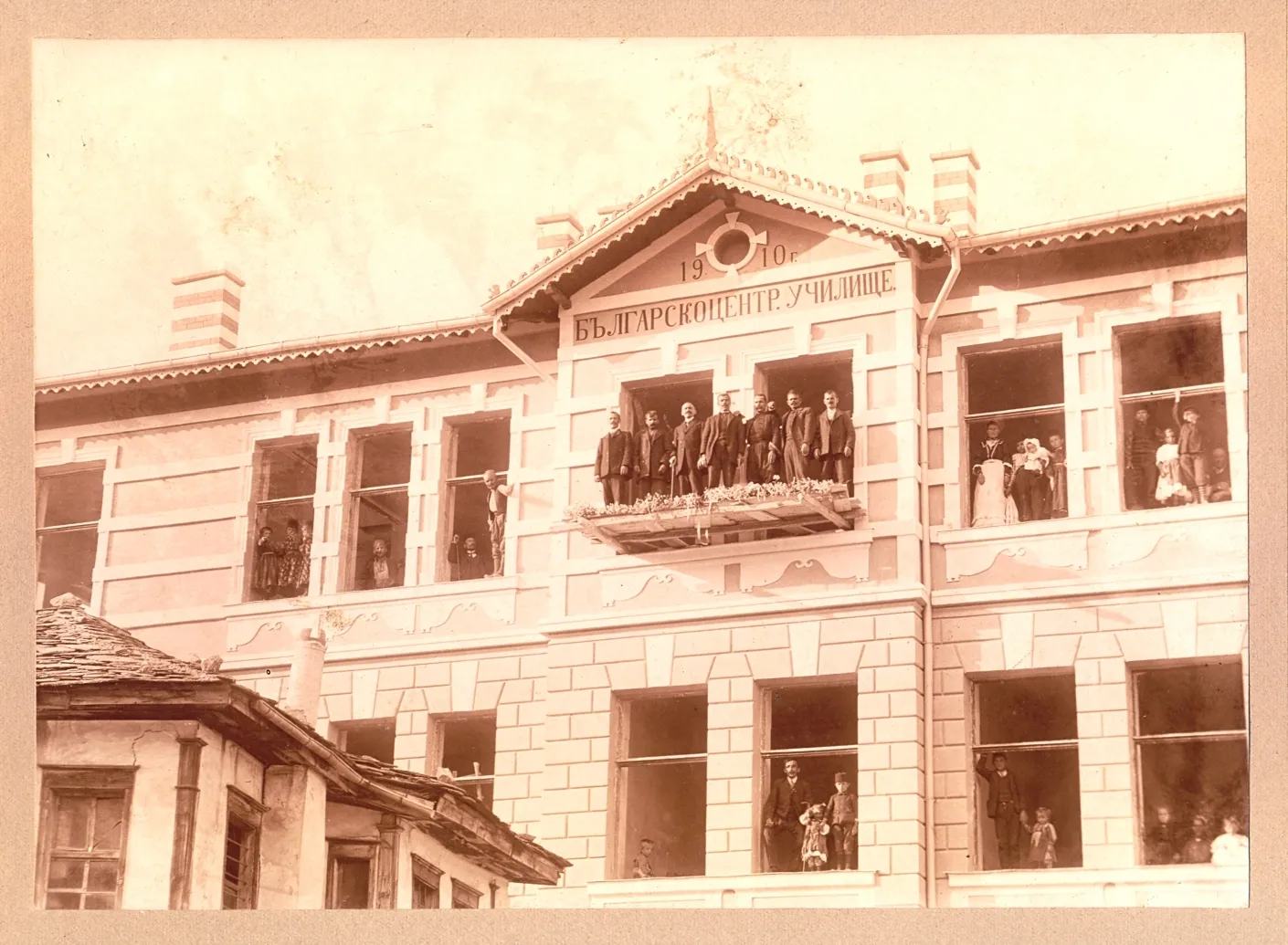 Krusevo'daki Bulgar okulu (1910).
