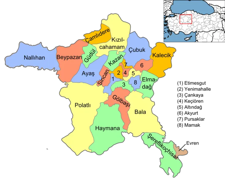 Ankara Siyasi Haritası