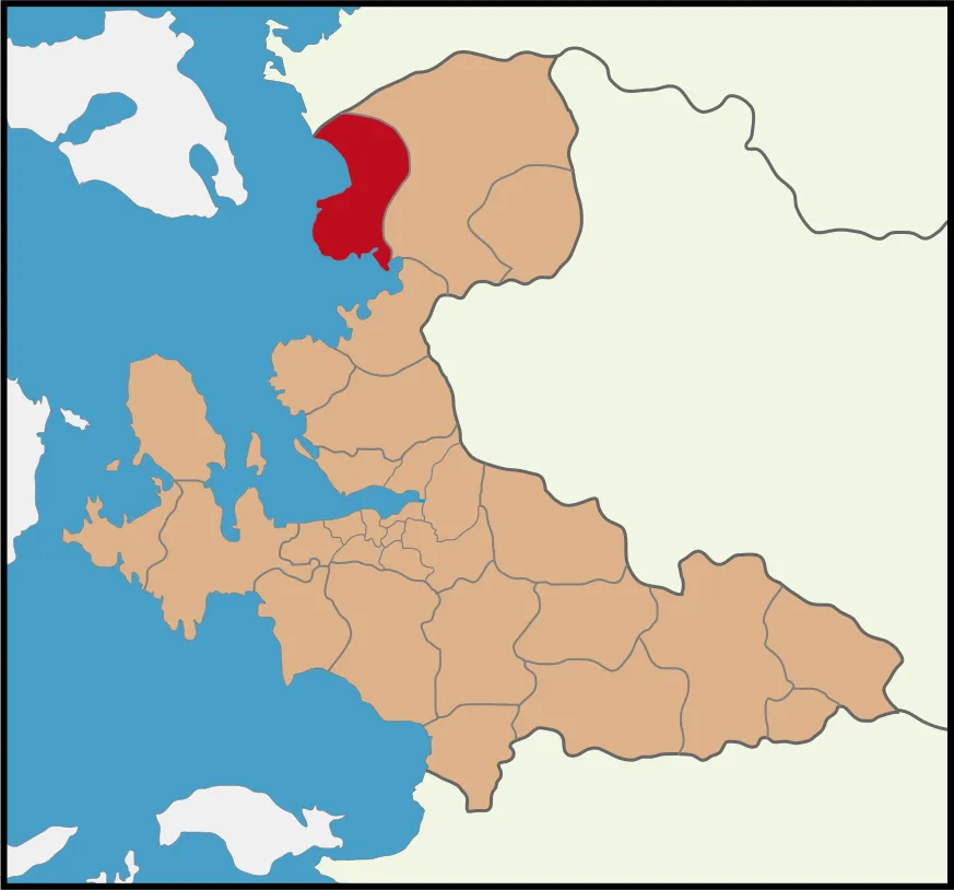 Türkiye'de yeri