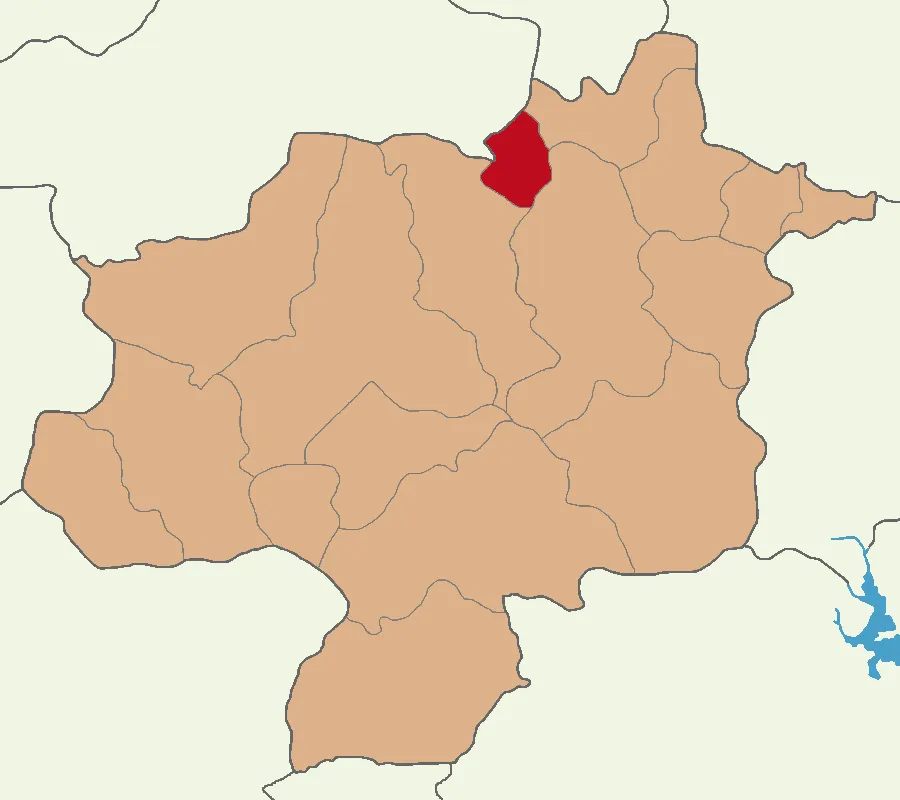 Doğanşar'ın Sivas'taki konumu