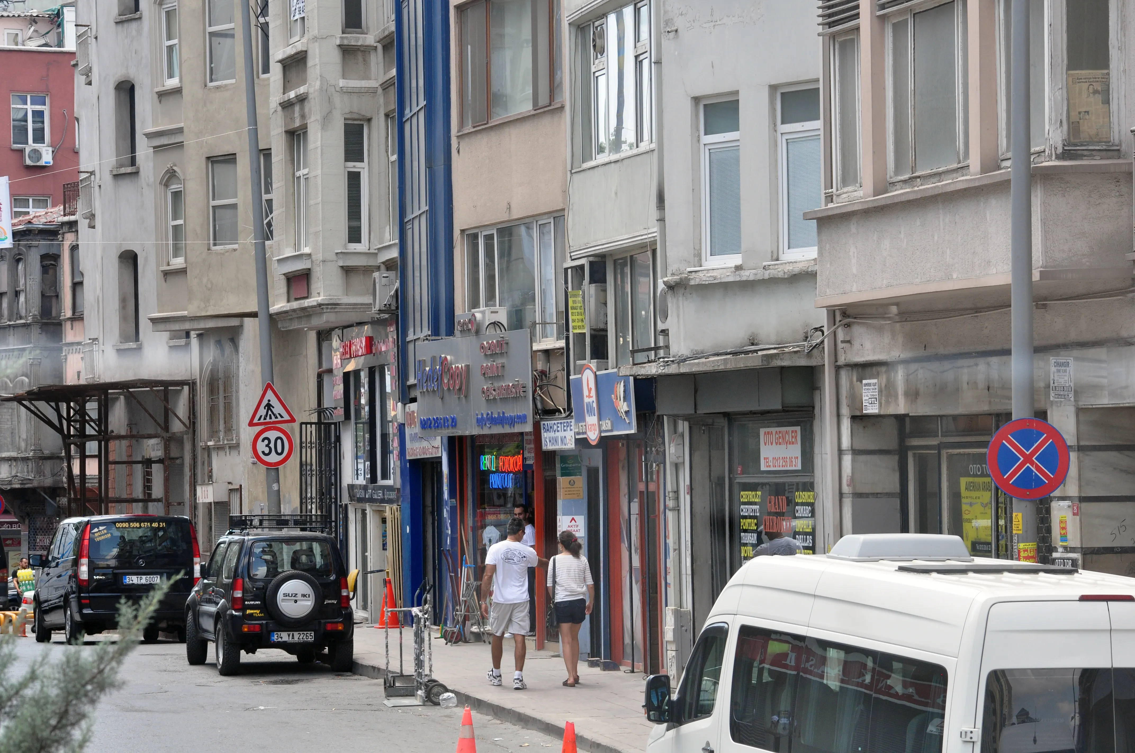 Dolapdere'den bir görünüm (Temmuz 2013)