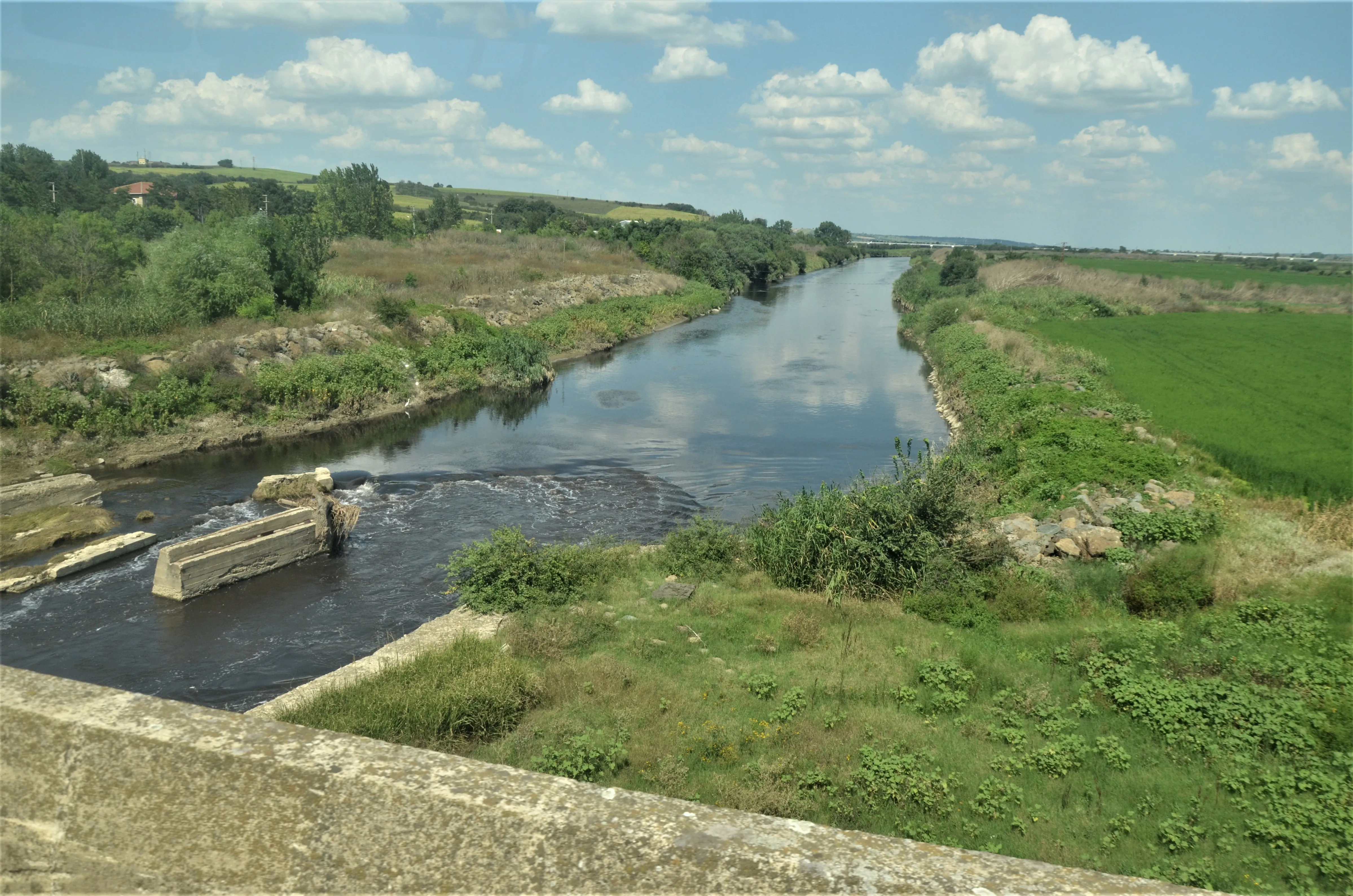 Uzun Köprü'den Ergene Nehri