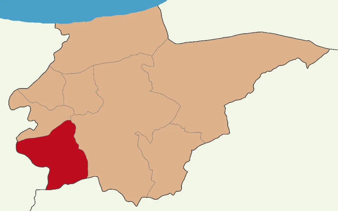 Gölyaka'nın Düzce'deki konumu