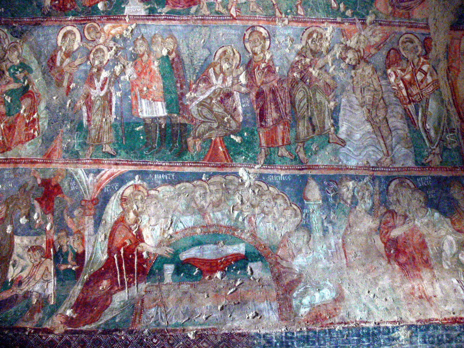 Eski Kilise'deki Son Akşam Yemeği sahnesi