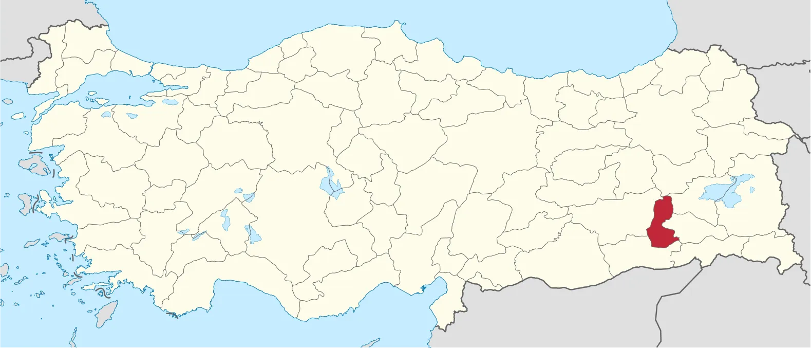 Batman'ın konumu