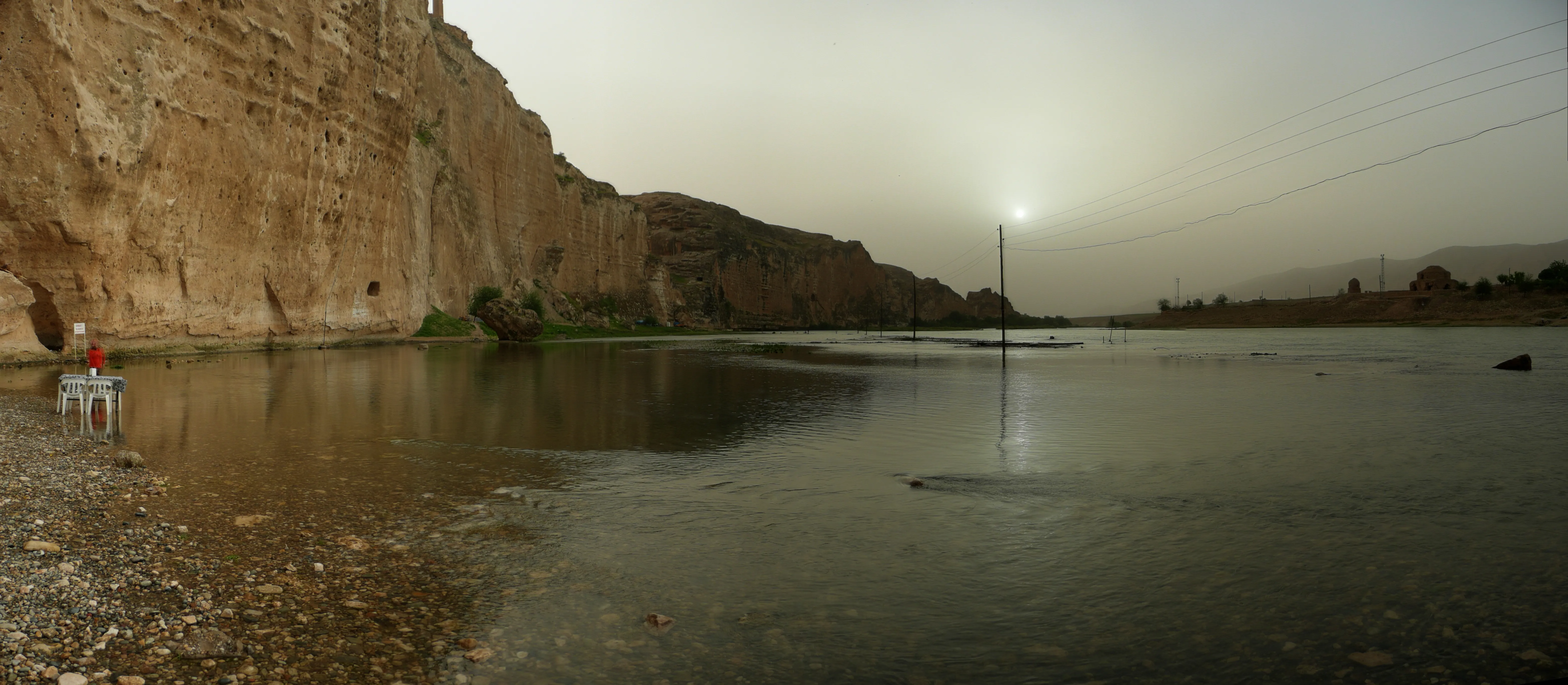 Dicle Nehri'nden Hasankeyf.