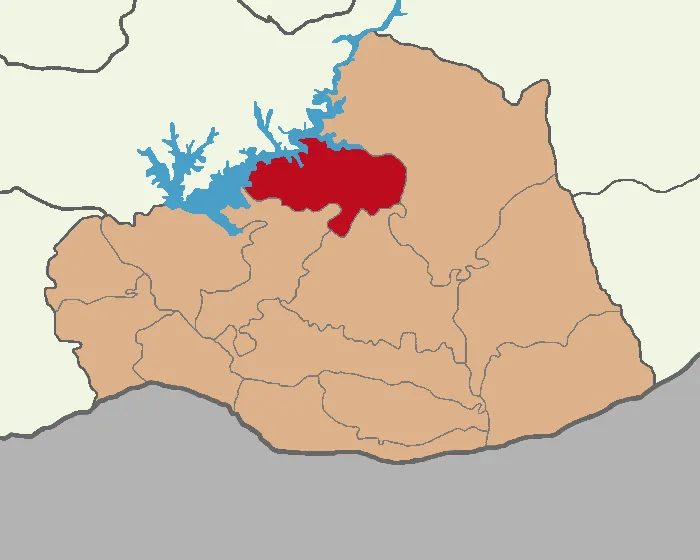 Hilvan'ın Şanlıurfa'daki konumu