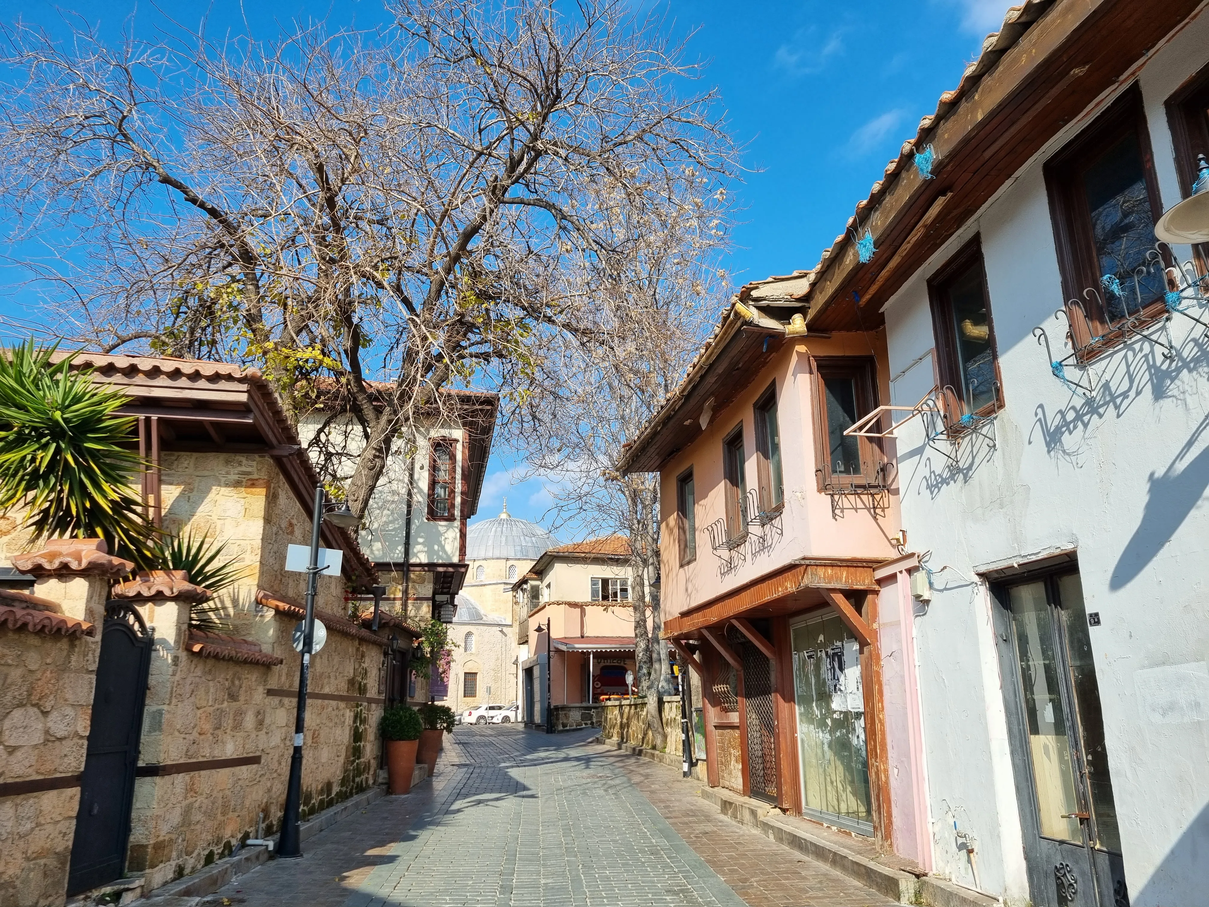 Kaleiçi'ndeki tarihi evler
