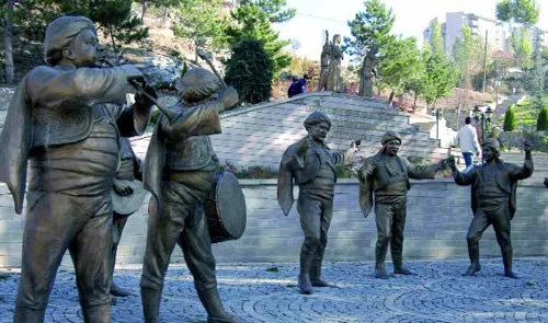 Keklikpınarı Atatürk Parkı'ndan Görünüm