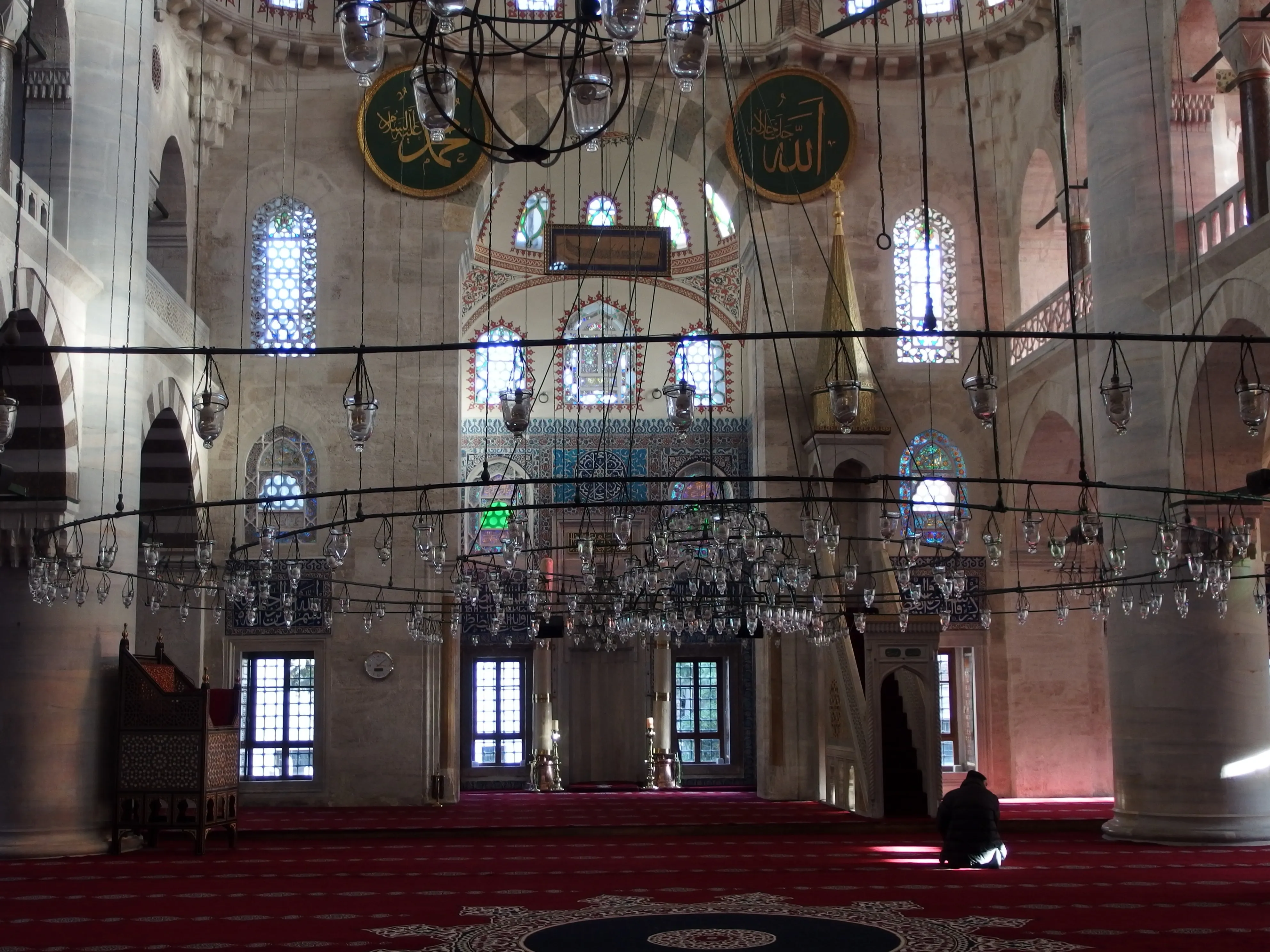 Caminin içinden bir görünüm (Aralık 2013)