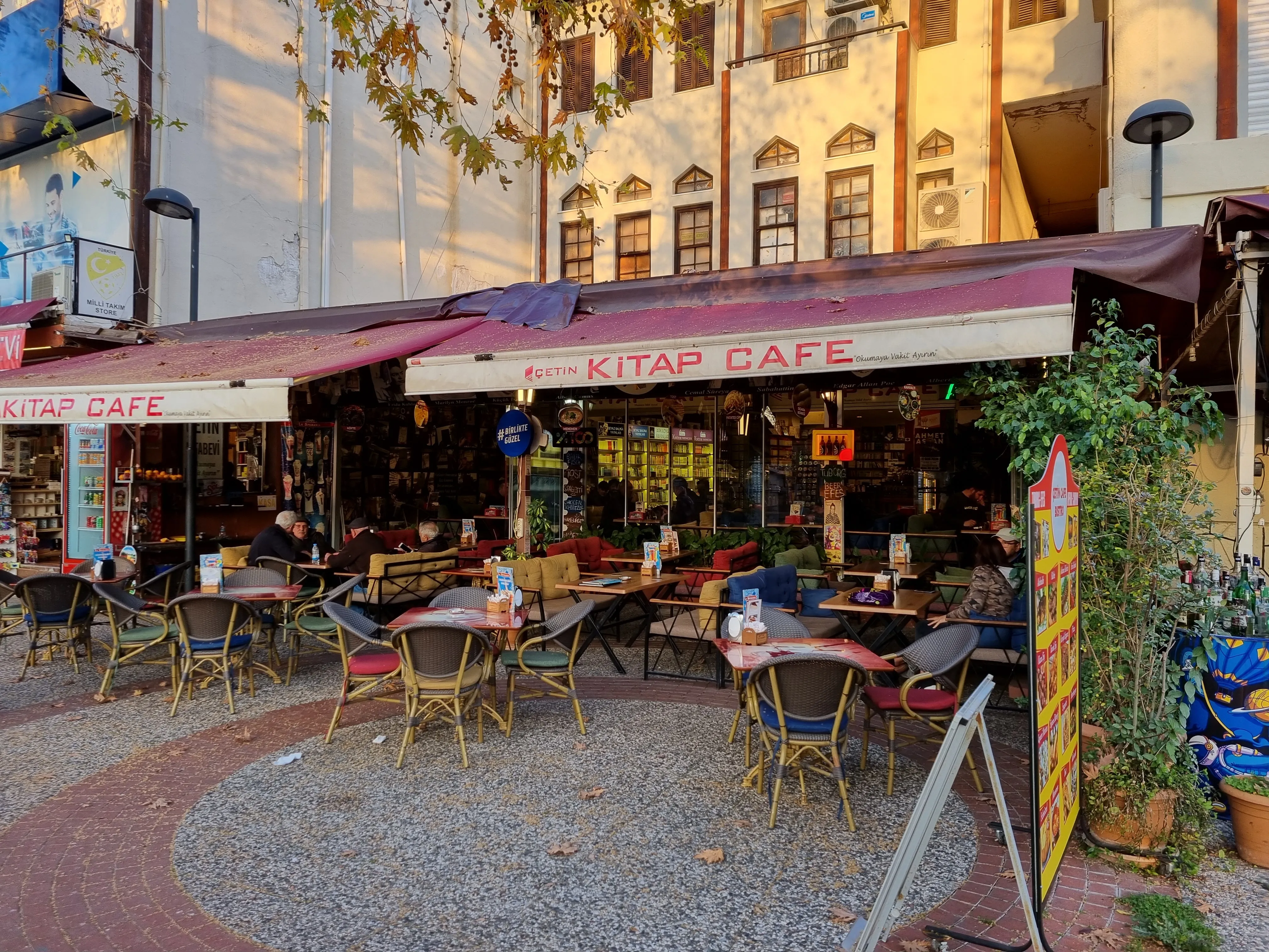 Manavgat'taki bir kafe