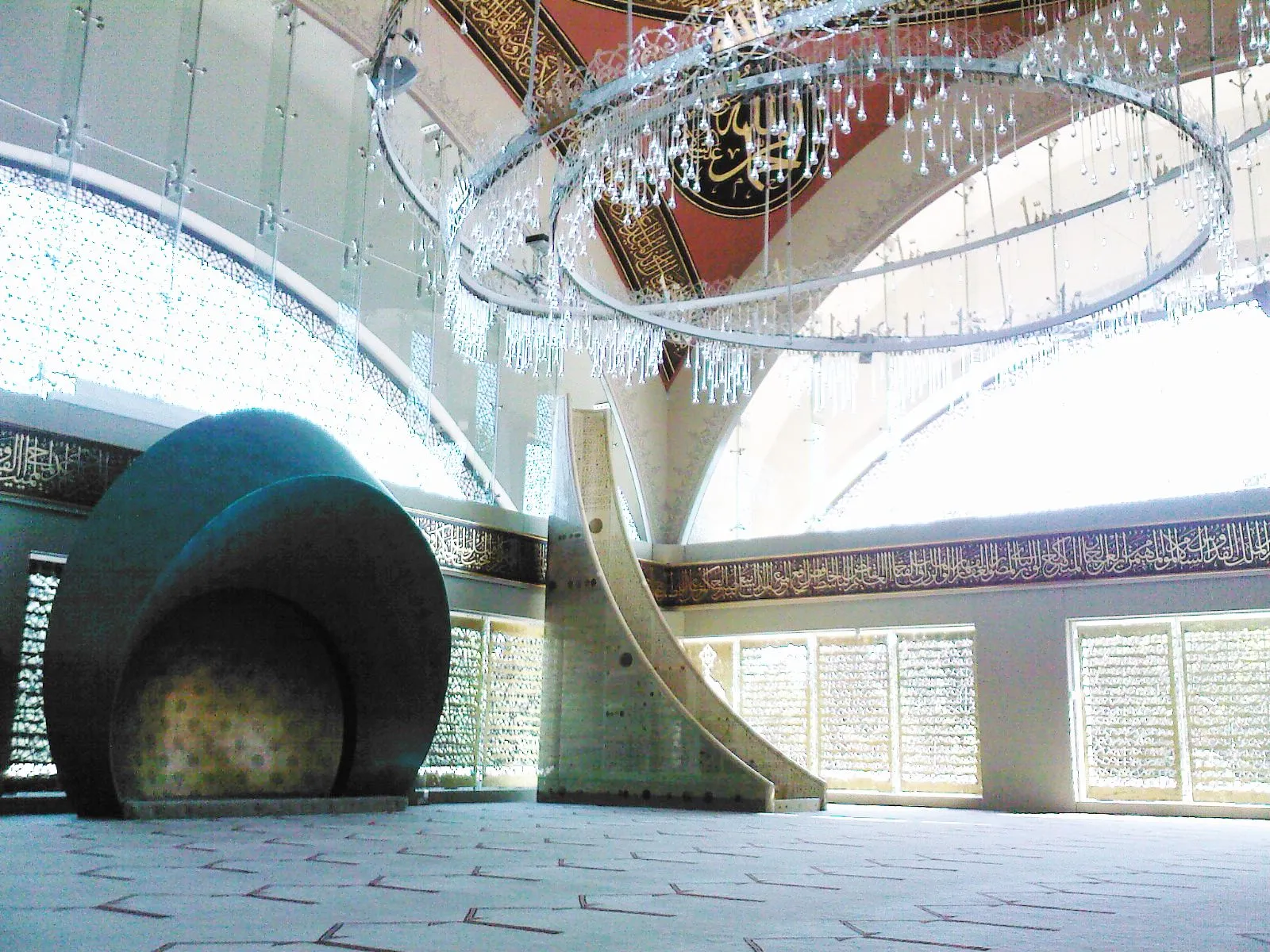 Şakirin cami iç görünümü