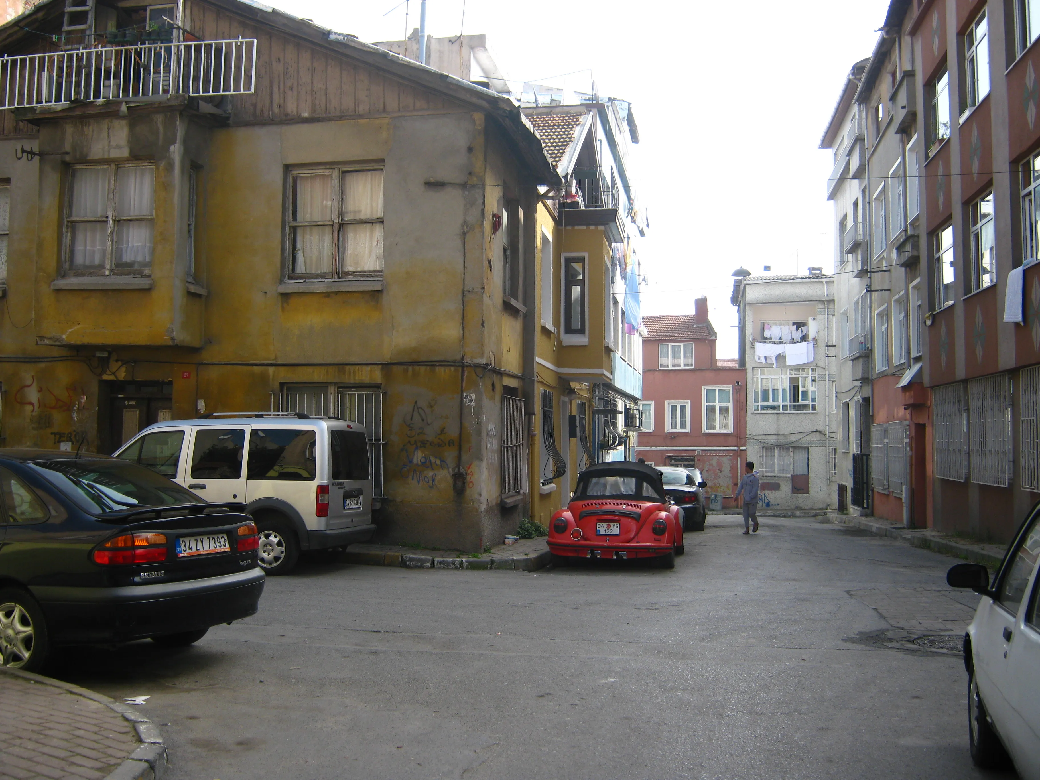 Samatya'daki bir sokak