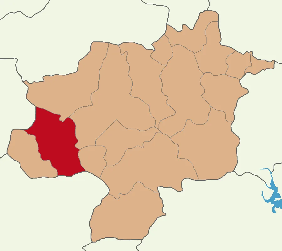 Şarkışla'nın Sivas'taki konumu