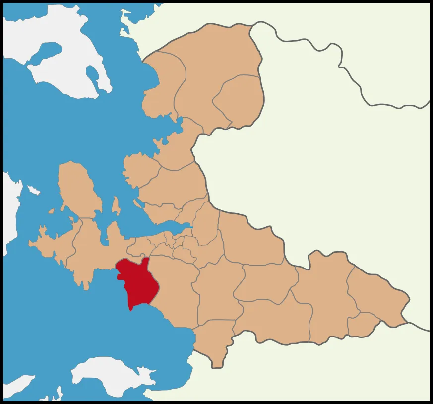 İzmir'deki yeri