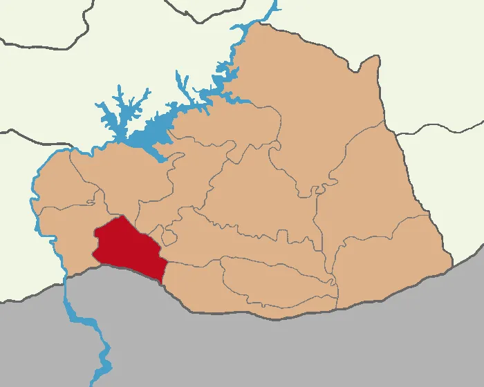 Suruç'un Şanlıurfa'daki konumu