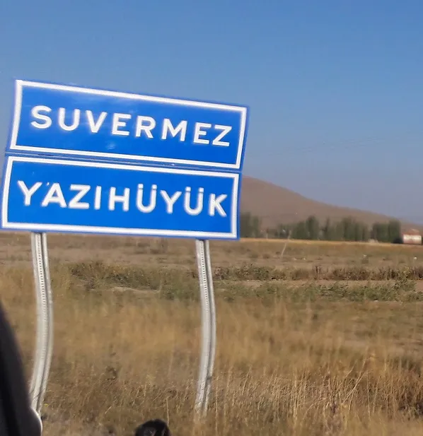 Beldenin girişinden bir görünüm