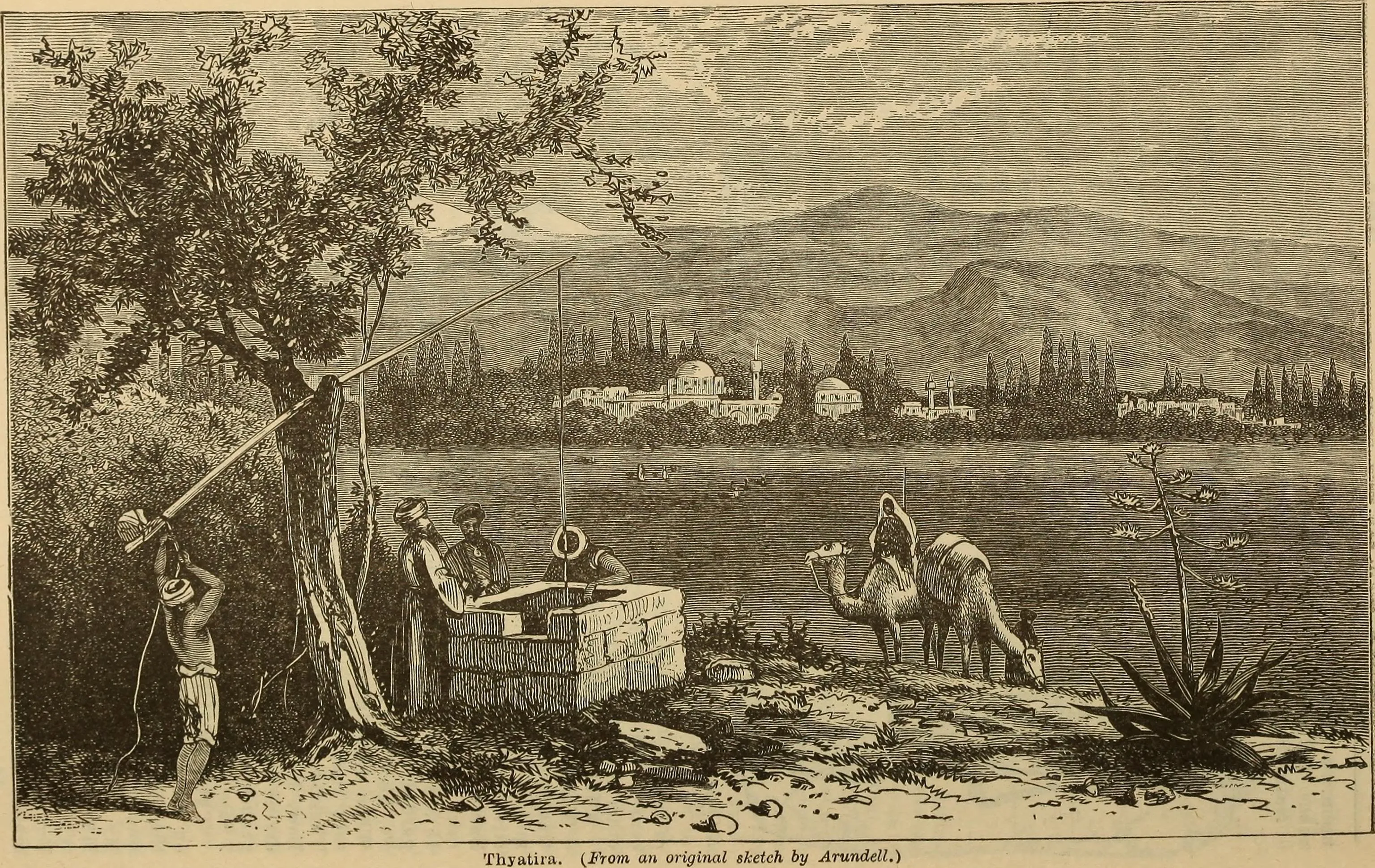 19. yüzyılda Thiatira.