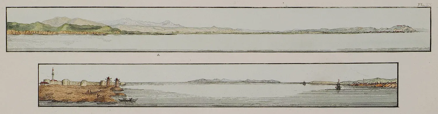 1804 yılında Üvecik çevresi
