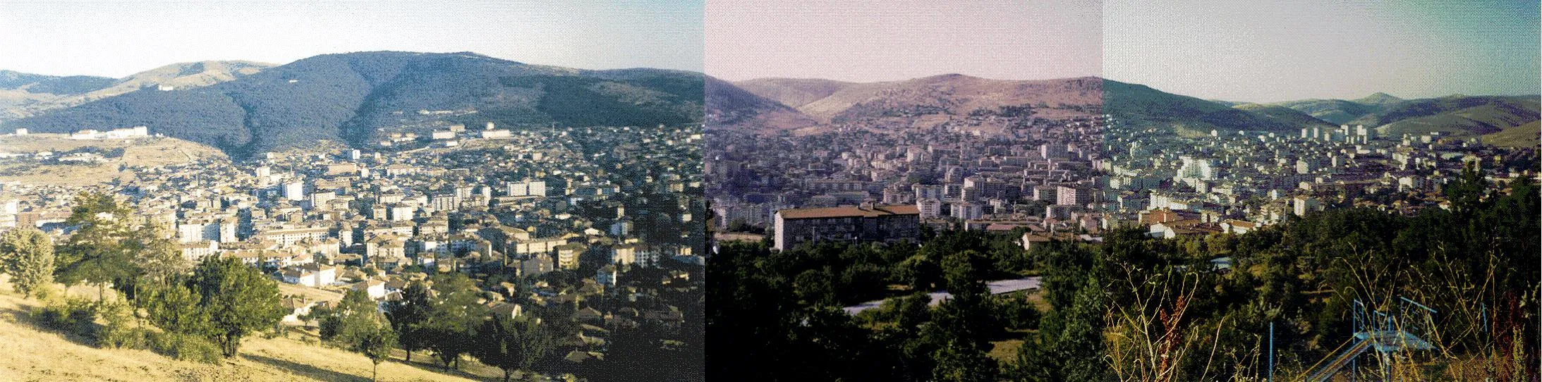 Şehrin panoraması
